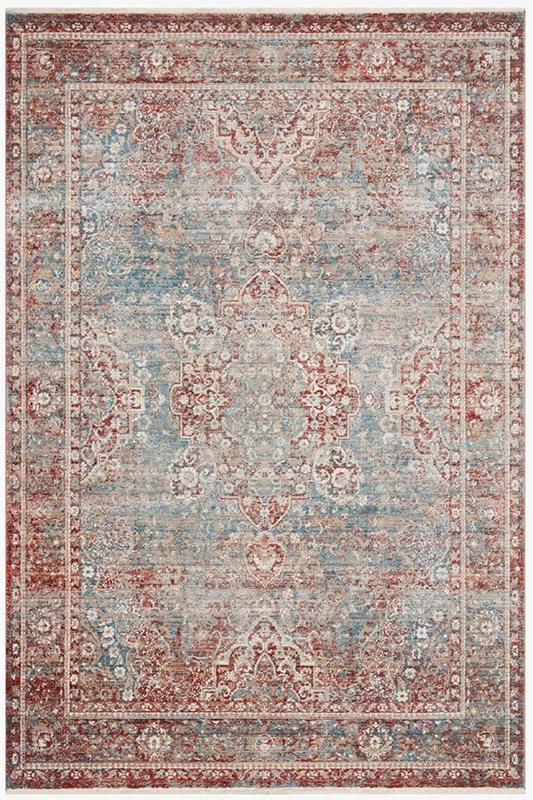 Magnolia Home Elise 04 Sky/Red