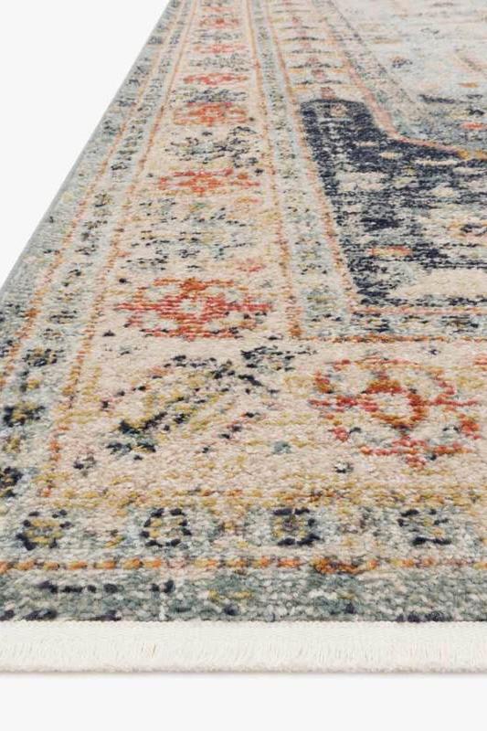 Graham Gra-03 Blue/Ant. Ivory Corner