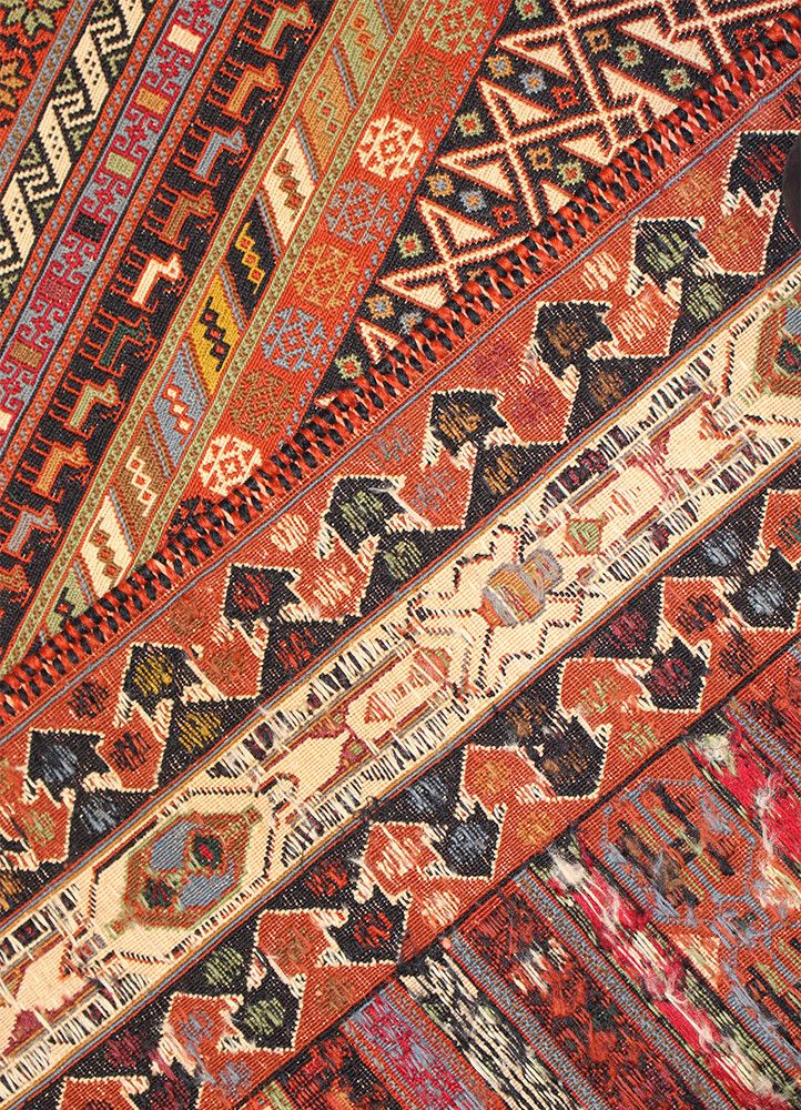 Gabbeh Tribal Rug TAN80012026 Iran