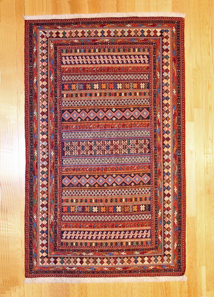 Gabbeh Tribal TAN80012054 Iran, rugs, one of a kind