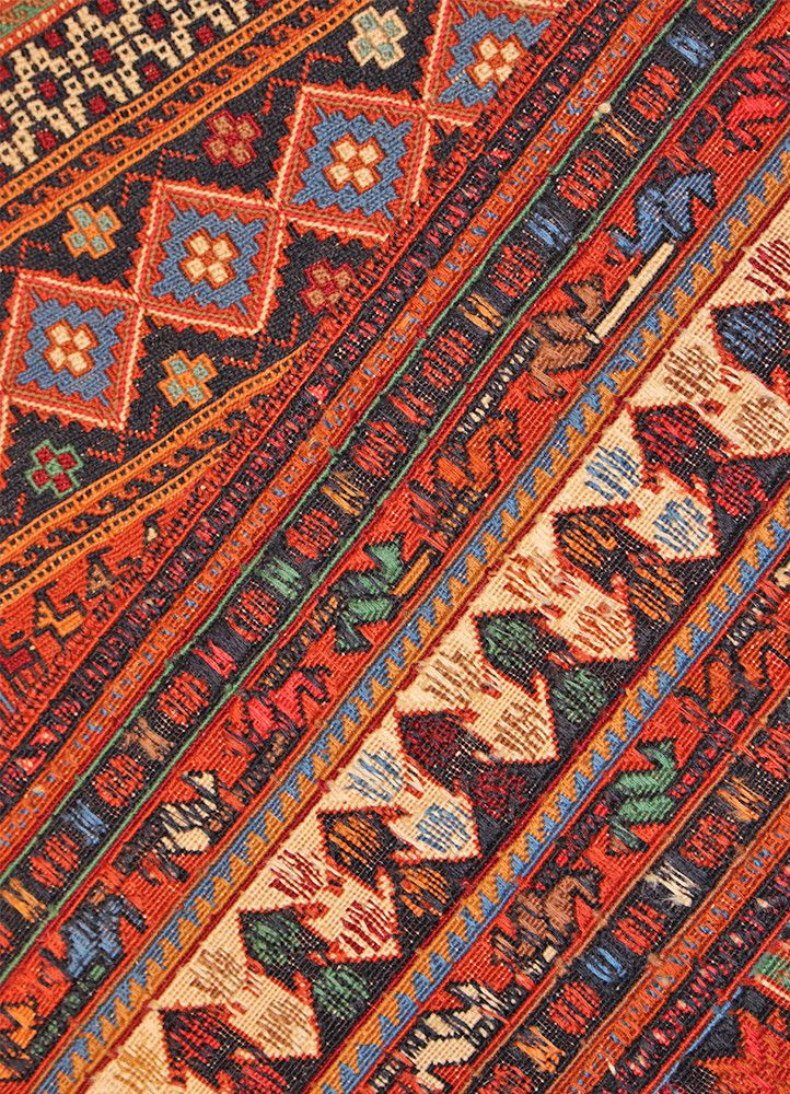 Gabbeh Tribal Rug TAN80012054 Iran