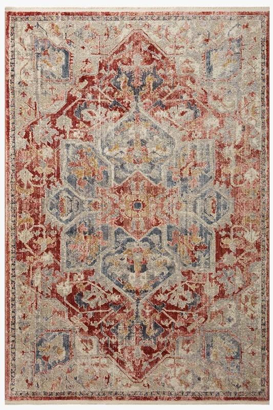 Magnolia Home Janey Jay-01 Garnet/Multi