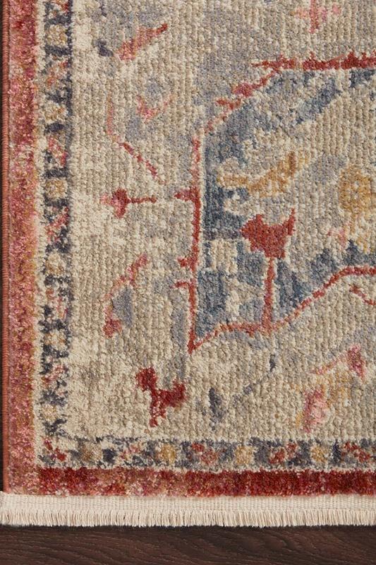 Magnolia Home Janey Jay-01 Garnet/Multi Side