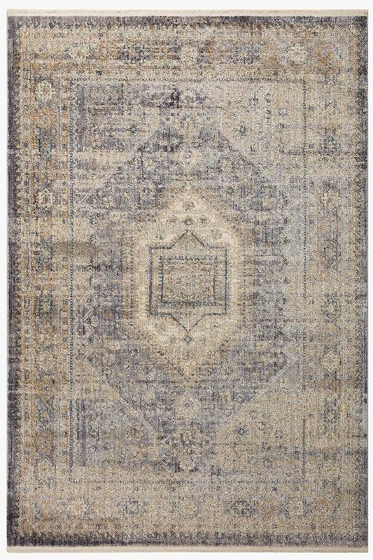 Magnolia Home Janey Jay-02 Slate/Gold