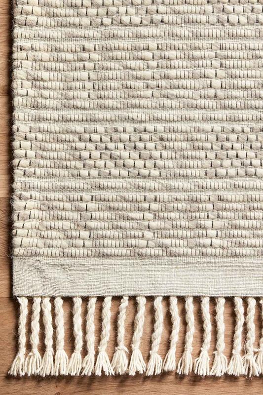 Magnolia Home Myra 03 White/Natural Corner