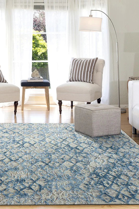 Quartz 27039 Ivory/Blue