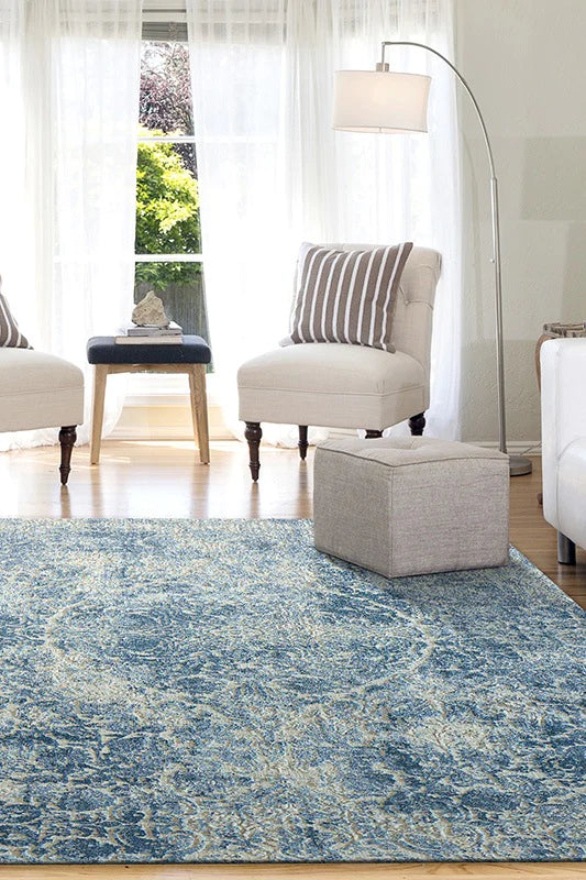 Quartz 27040 Ivory/Blue