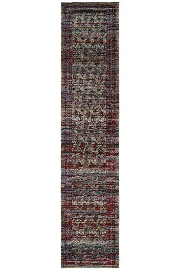 Andorra 7122D Multi/ Red Runner