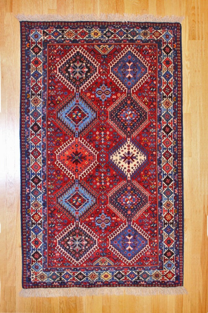 Yalameh Tribal TAN80015351 Iran, rugs, one of a kind
