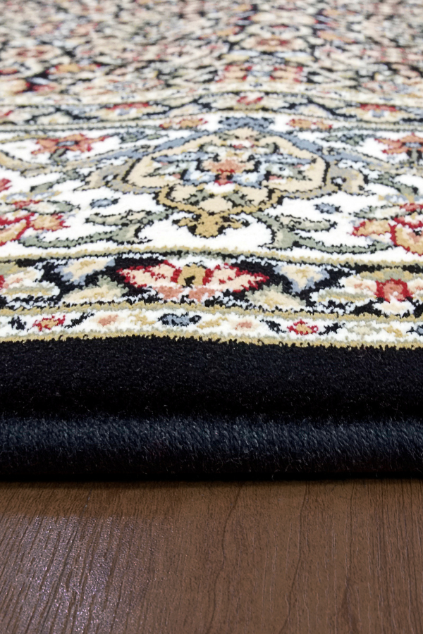 Ancient Garden 57011-3263 Black/Ivory