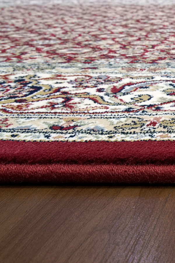 Ancient Garden 57078-1414 Red/Ivory