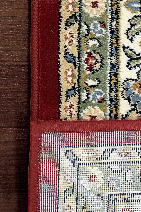 Ancient Garden 57078-1414 Red/Ivory