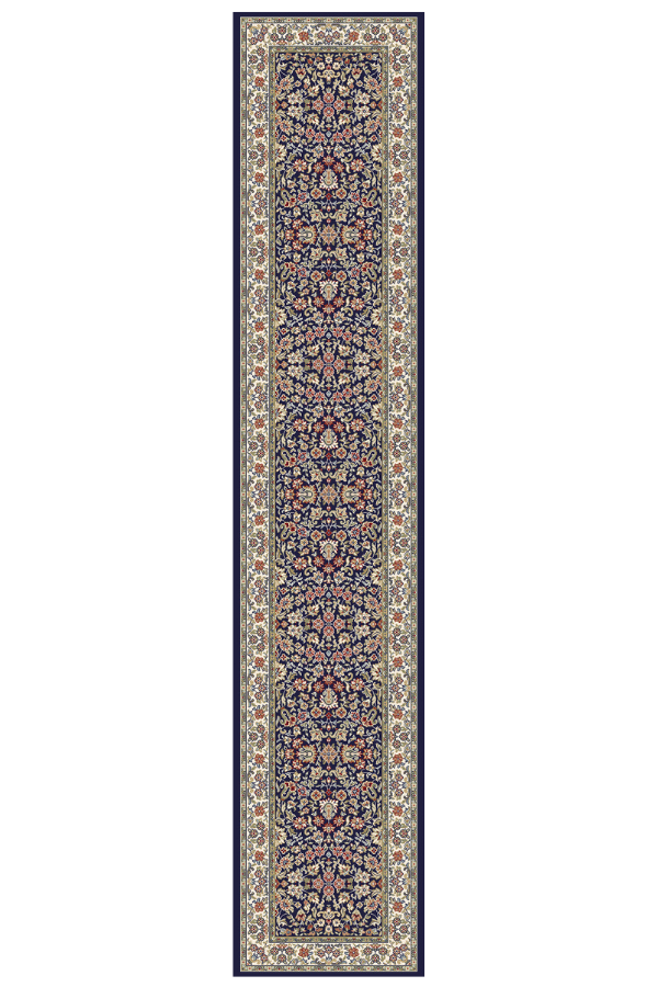 Ancient Garden 57078-3434 Blue/Ivory