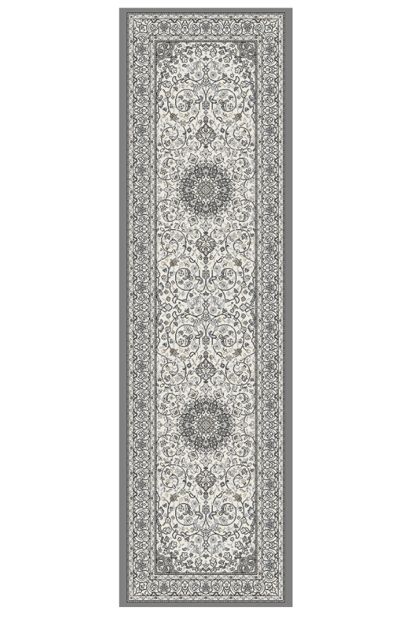 Ancient Garden 57119-6656 Cream/Grey