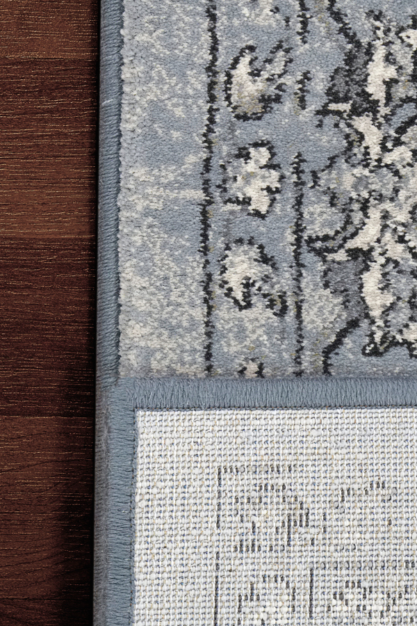 Ancient Garden 57136-4646 Steel Blue/Cream