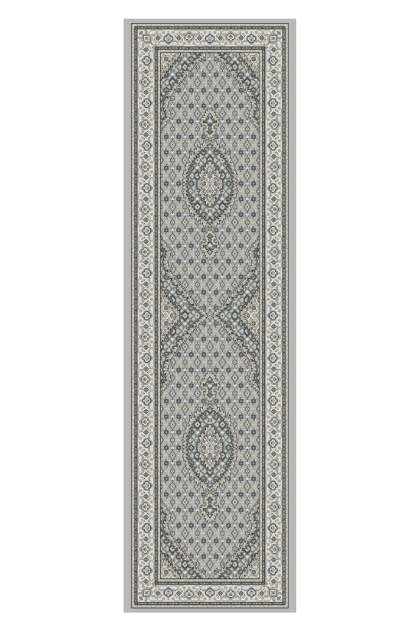 Ancient Garden 57204-9666 Soft Grey/Cream