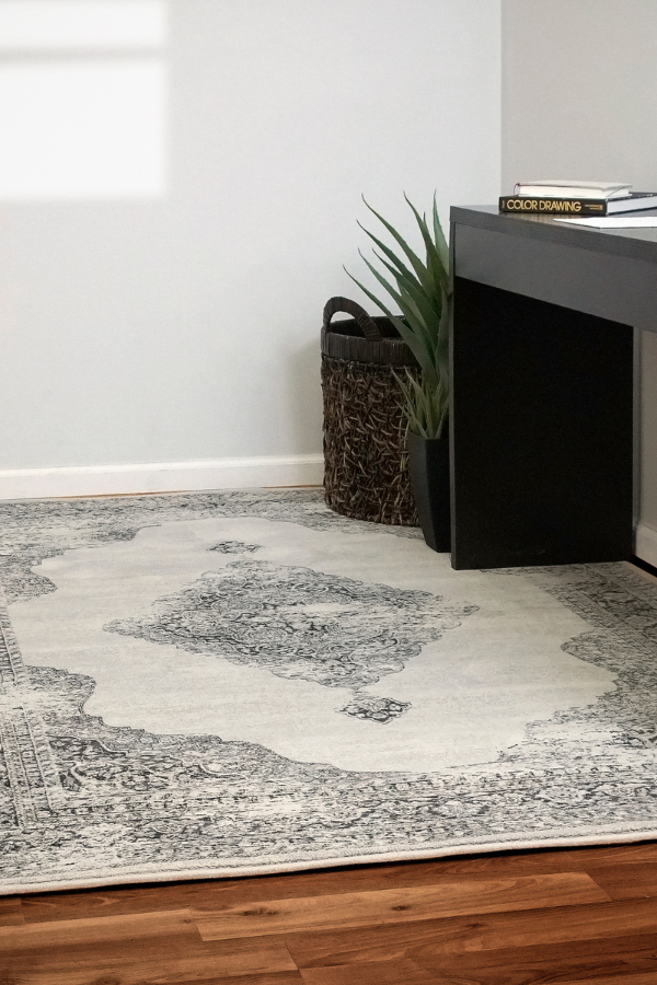 Ancient Garden 57557-9696 Soft Grey/Cream