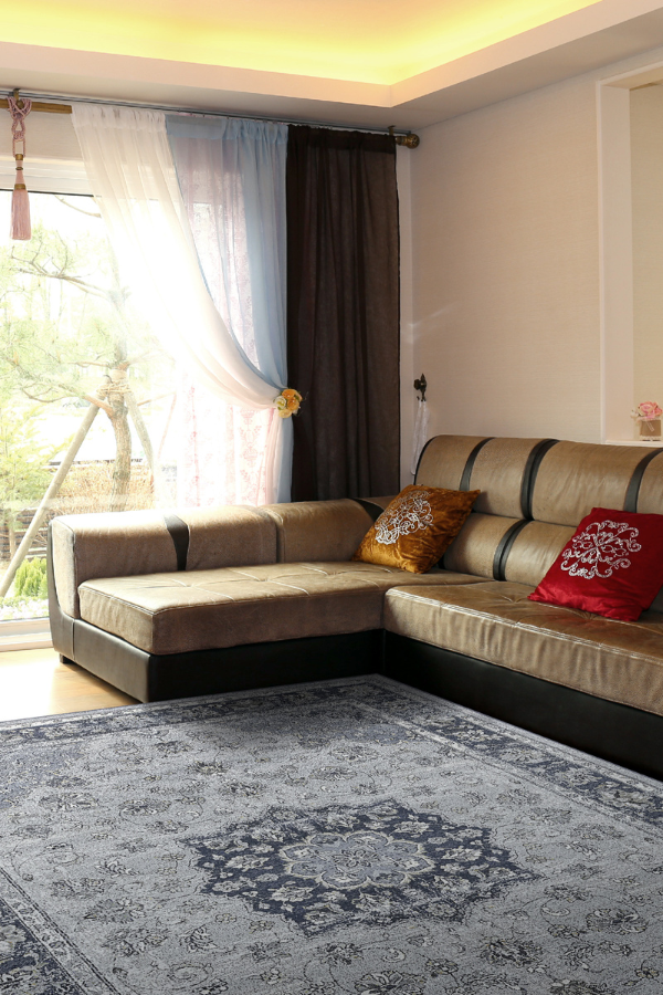 Ancient Garden 57559-9686 Silver/Blue