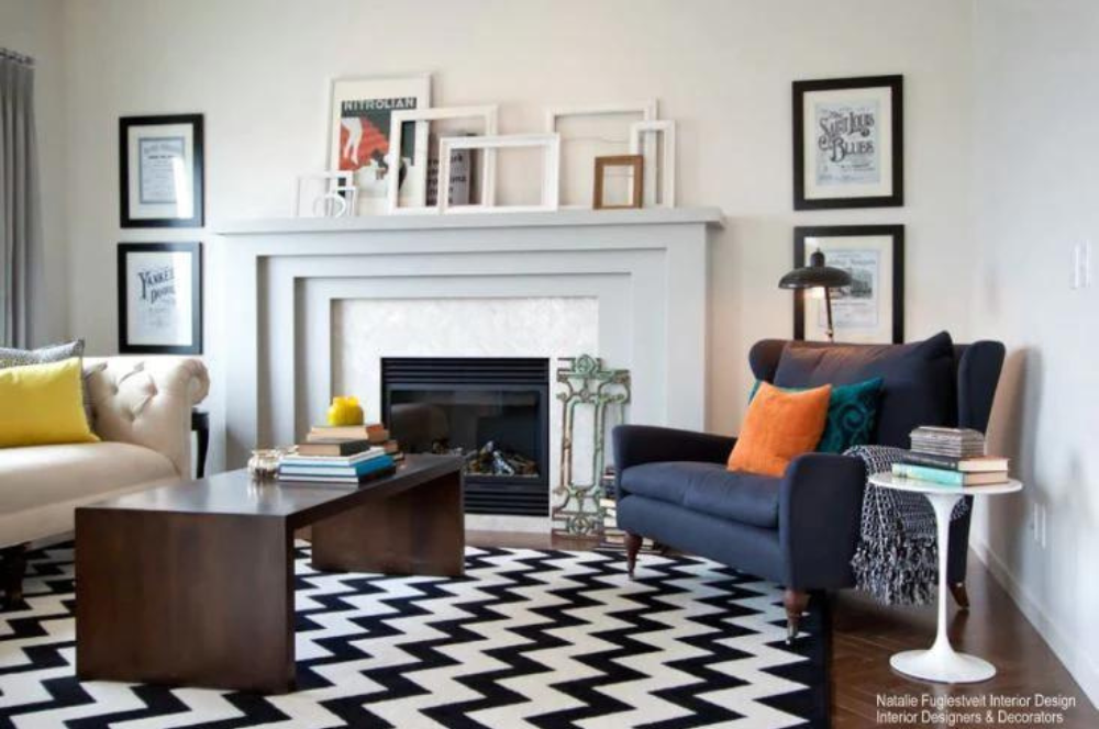 How to Use Bold Graphic Modern Area Rugs In Your Home