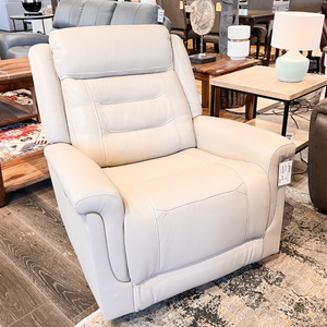 Beige Power Recliner