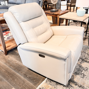 Beige Power Recliner