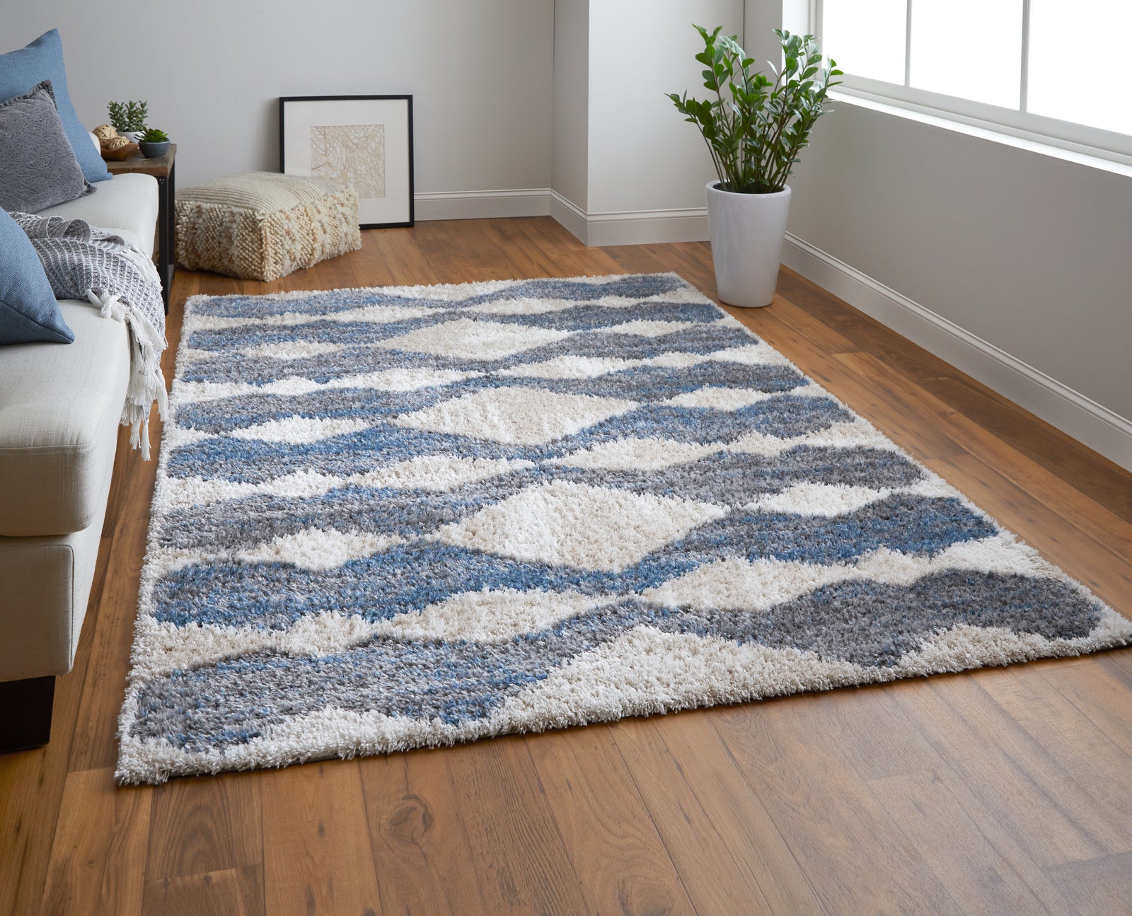 Mynka Ivory/Gray/Blue 39IFF