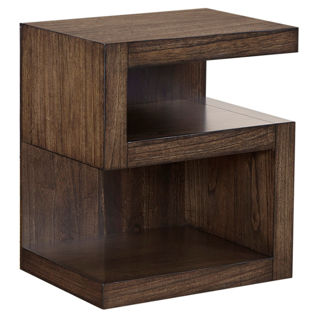 Modern Loft S Nightstand - Brownstone