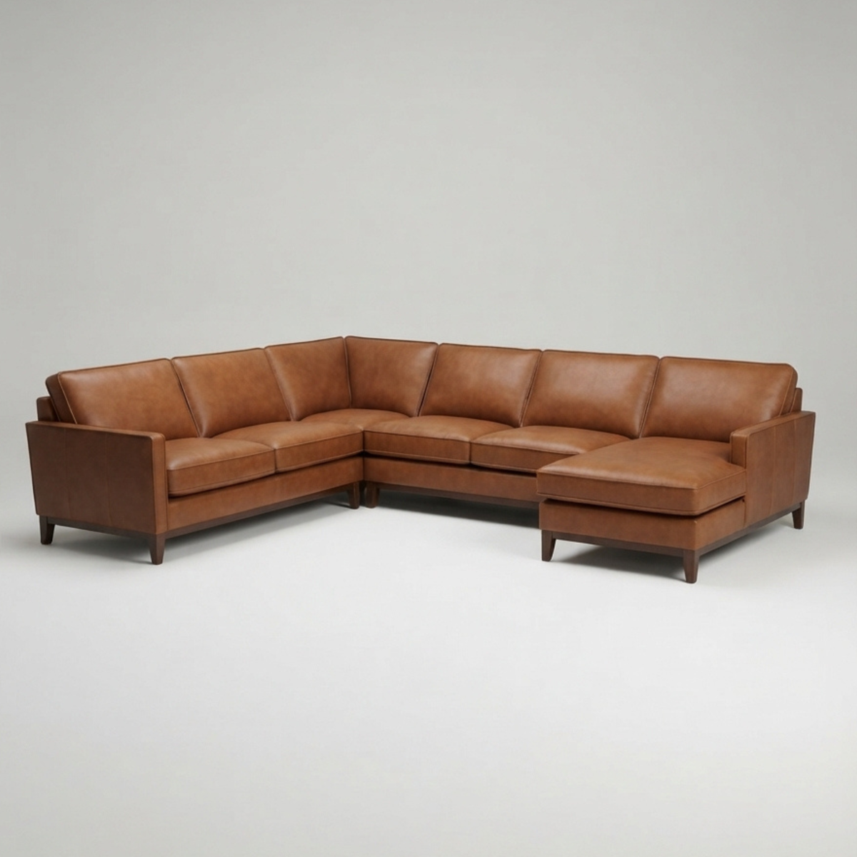 Weston Leather Sectional