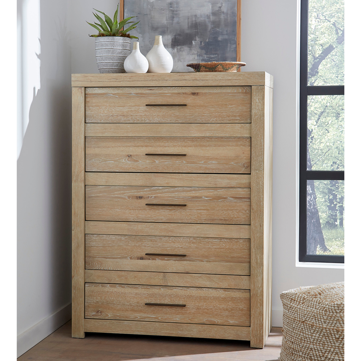 Modern Loft Chest - Khaki