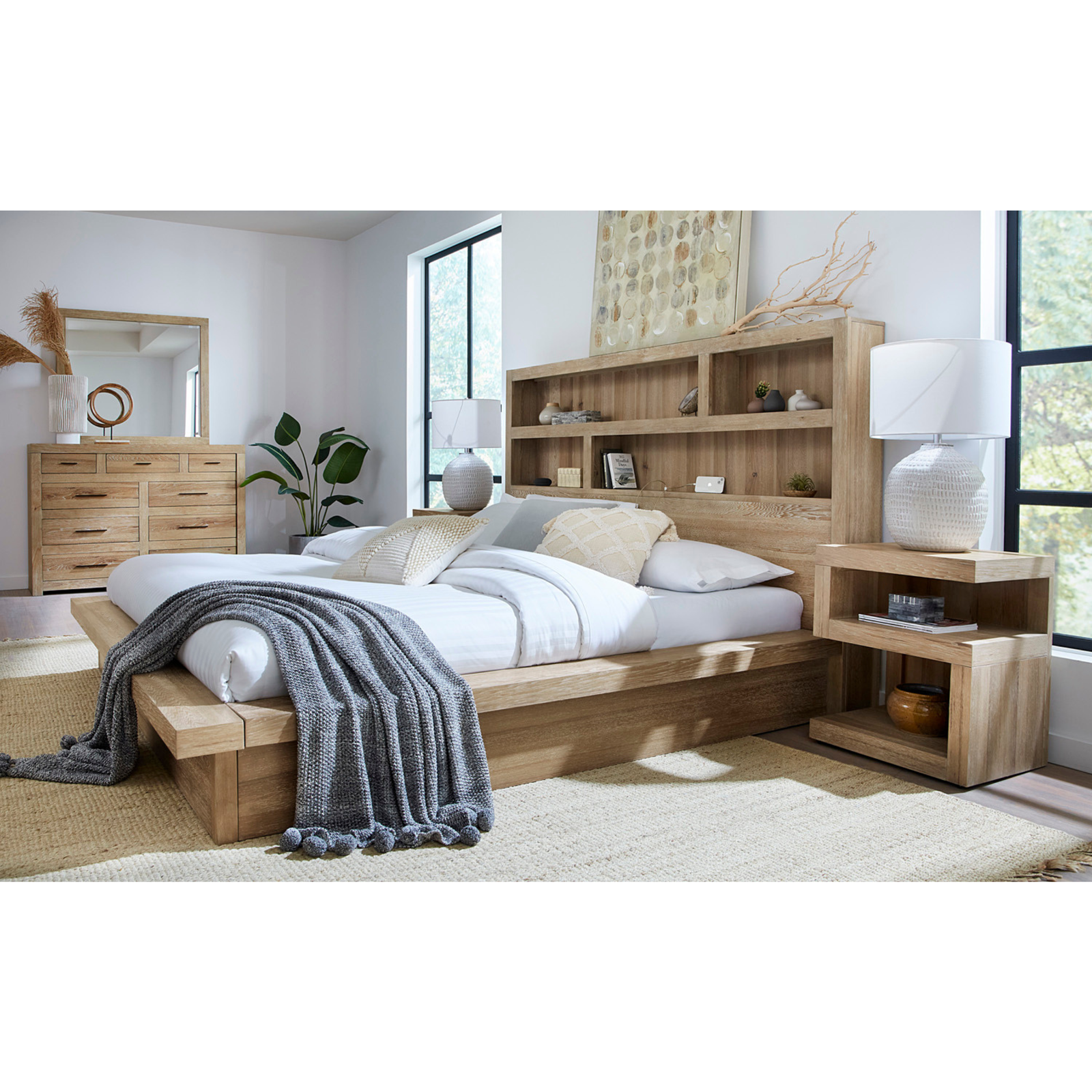 Modern Loft S Nightstand - Khaki