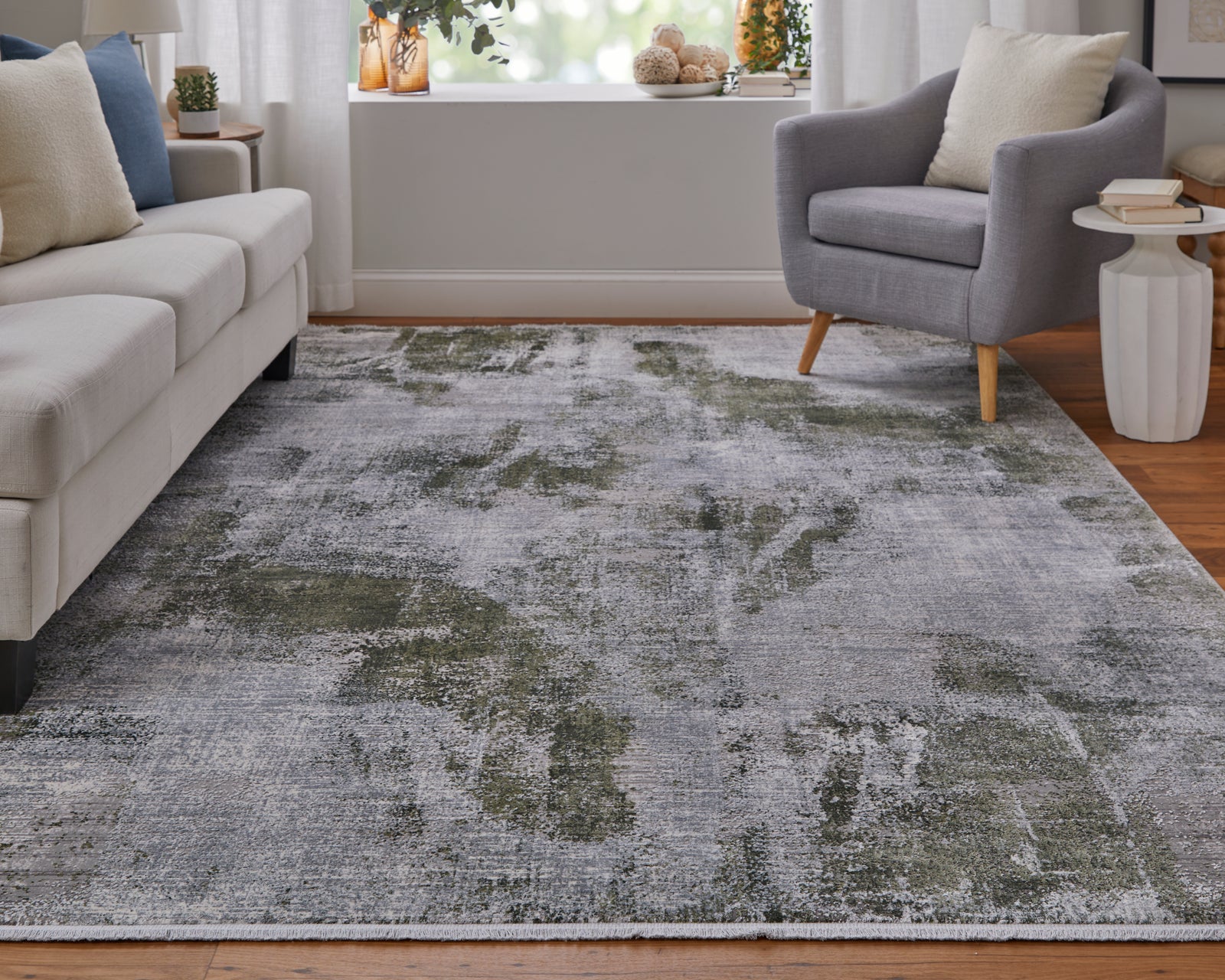 Cadiz Gray/Green/Silver 39N5F