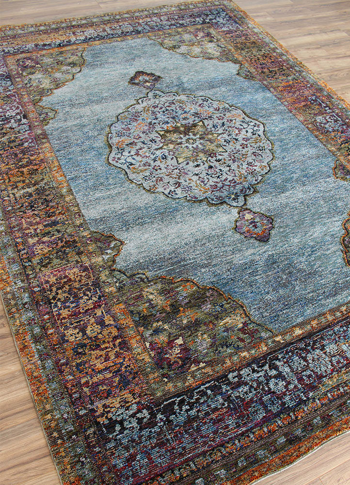 Andorra 7139A Blue / Multi