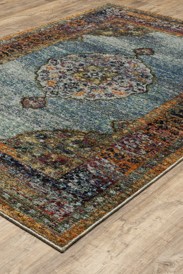 Andorra 7139A Blue / Multi