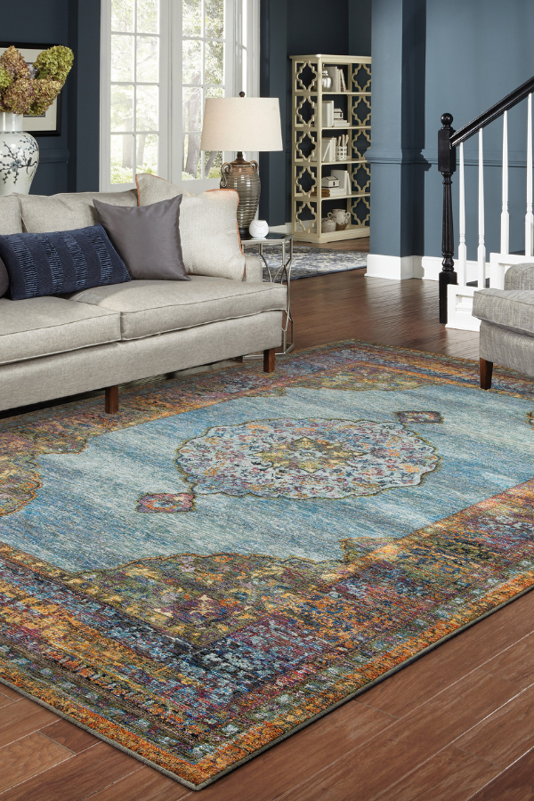 Andorra 7139A Blue / Multi