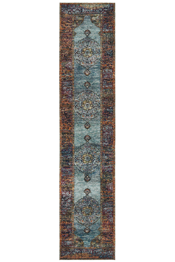 Andorra 7139A Blue / Multi