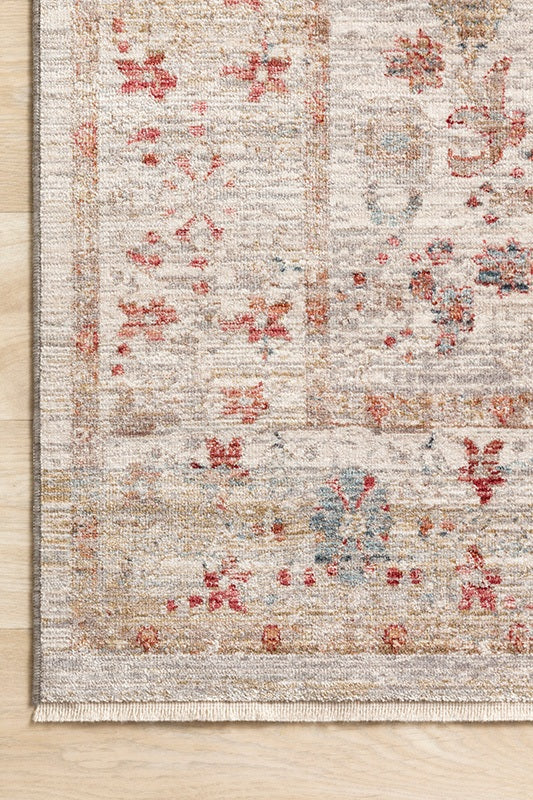 Claire Cle-05 Ivory/Multi Corner