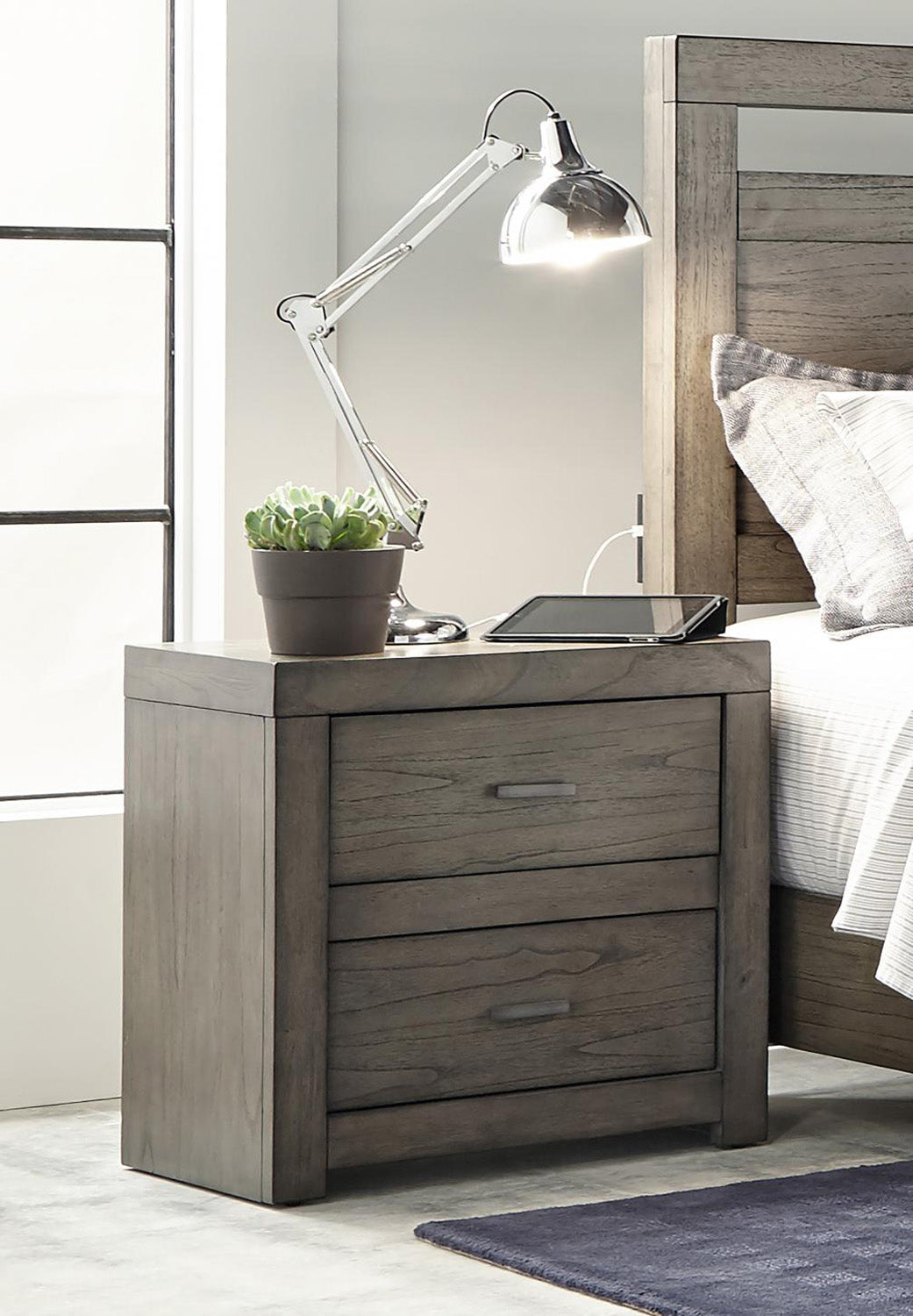 Modern Loft Panel Bedroom Set