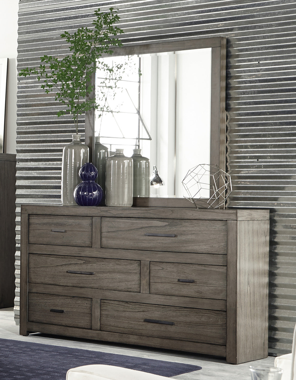 Modern Loft Panel Bedroom Set