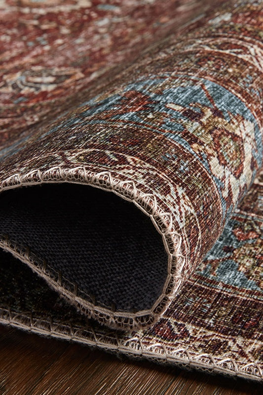 Frances Fra-01 Brick / Blue