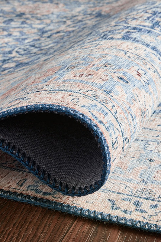 Frances Fra-07 Blue / Tangerine