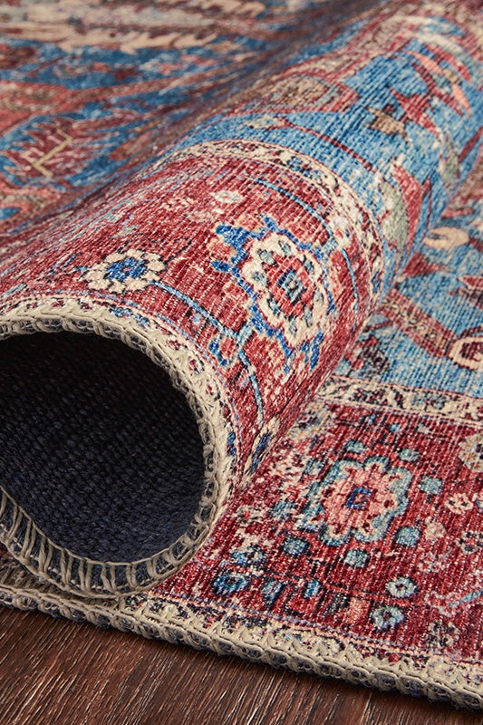 Loren LQ-10 Blue/Red corner