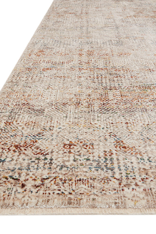 Lourdes Lou-04 Ivory / Spice