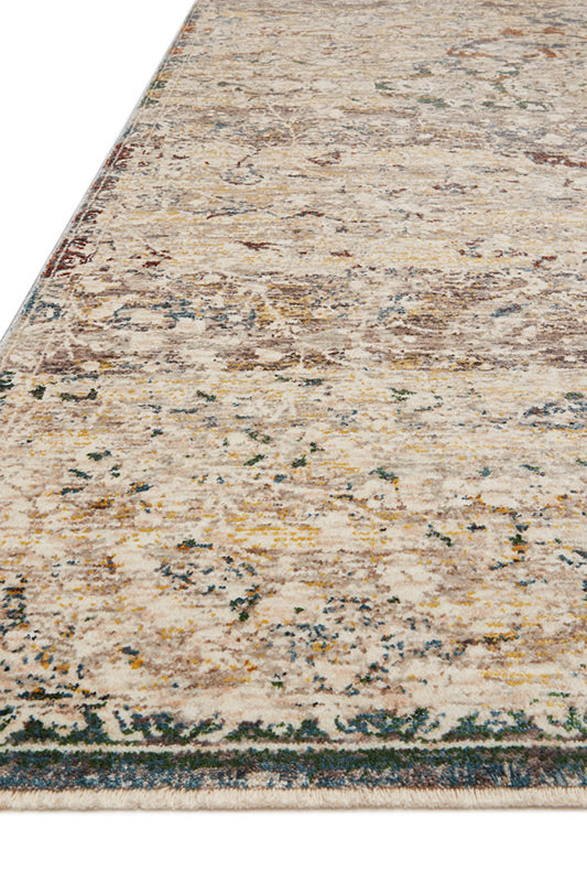 Lourdes Lou-06 Ivory / Multi