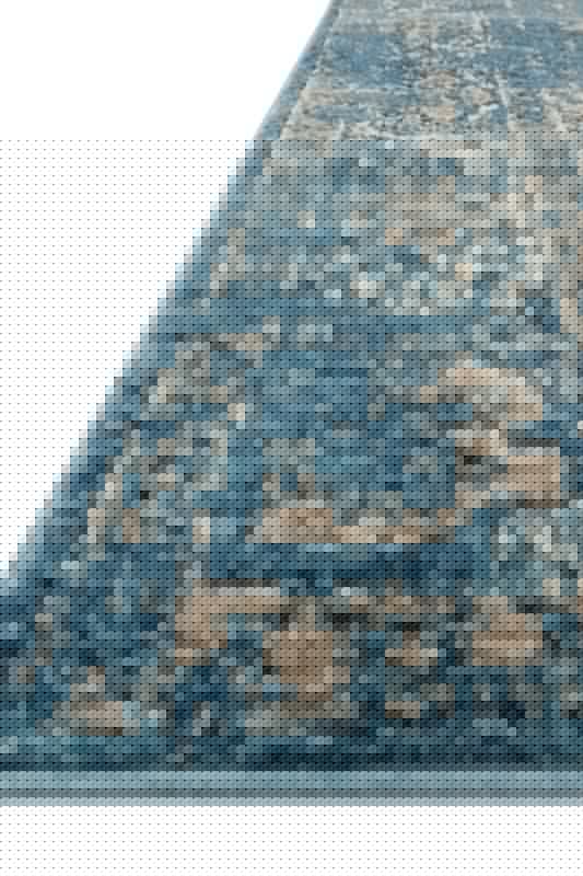 Millennium MV-05 Blue/Taupe corner