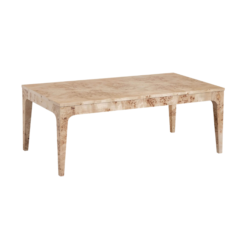 Mappa Coffee Table in Light Burl