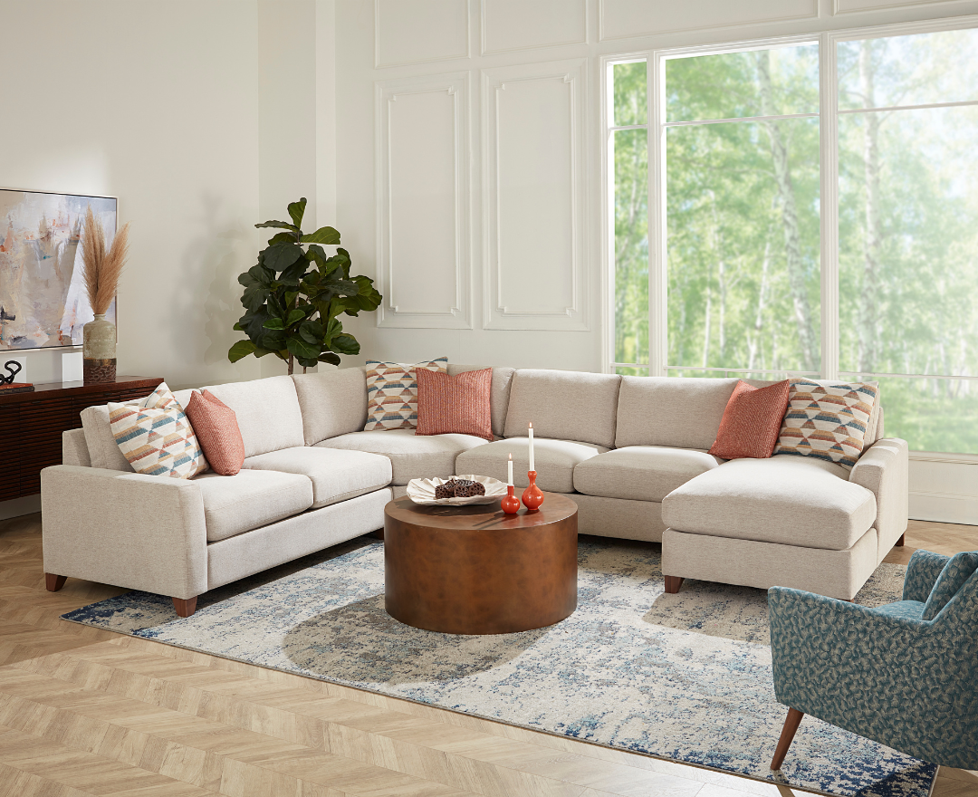 Nw Rug Chairs Ronan Sectional - NW Rugs & Furniture