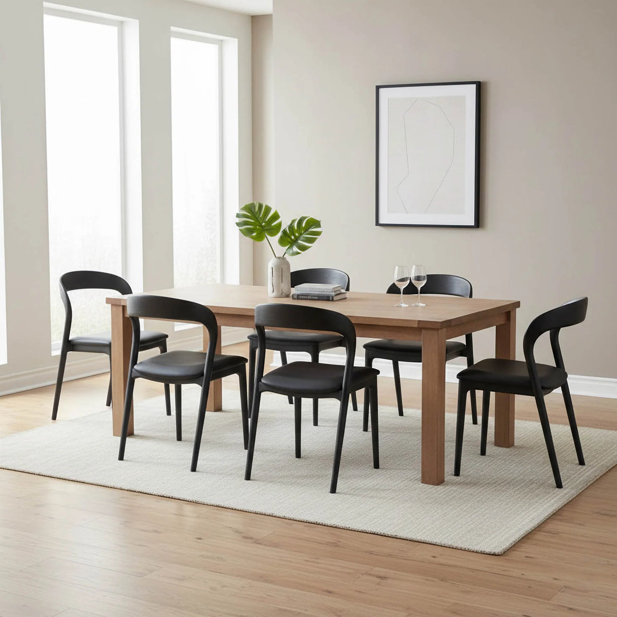 Rotondo Dining Chair - Black