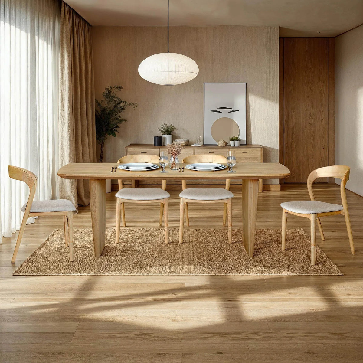Rotondo Dining Chair - Natural