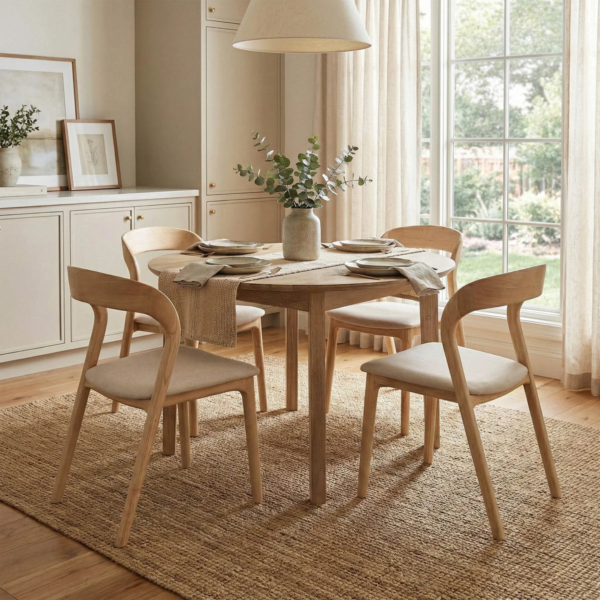 Rotondo Dining Chair - Natural