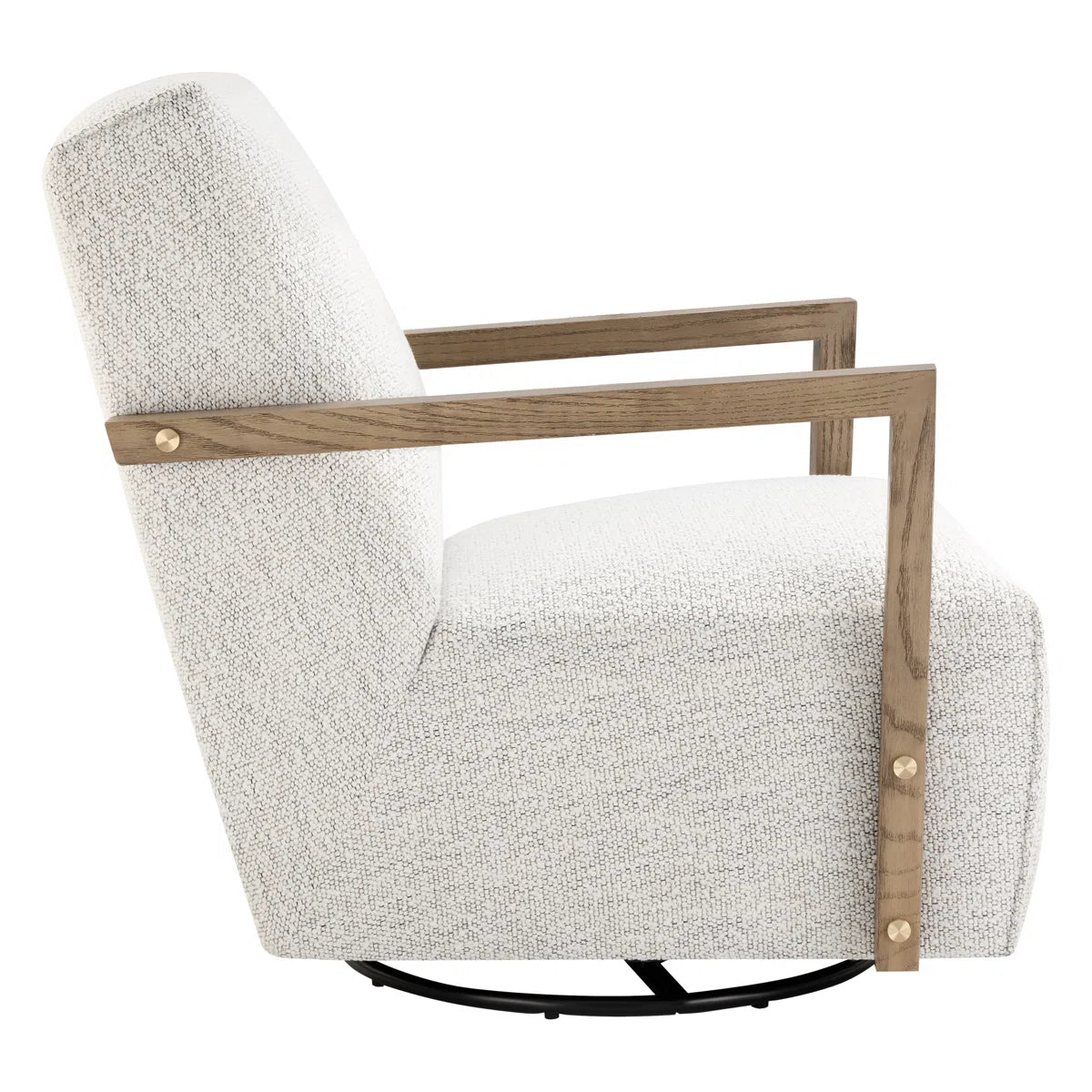 Woodstock Fabric Swivel Chair